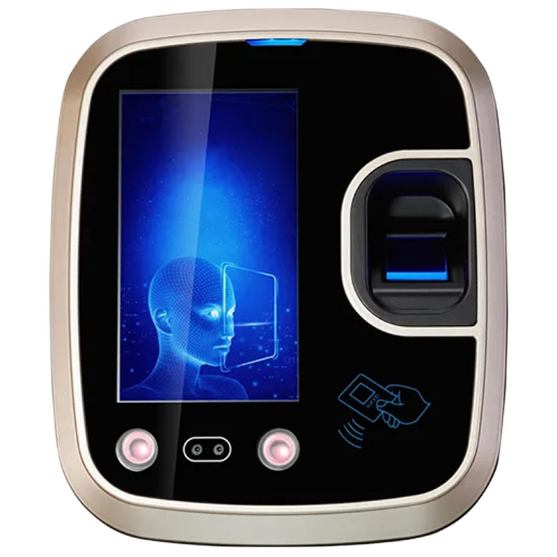 TAS-F850 Touch Screen RFID Card Fingerprint Facial Recognition Biometric Access Control